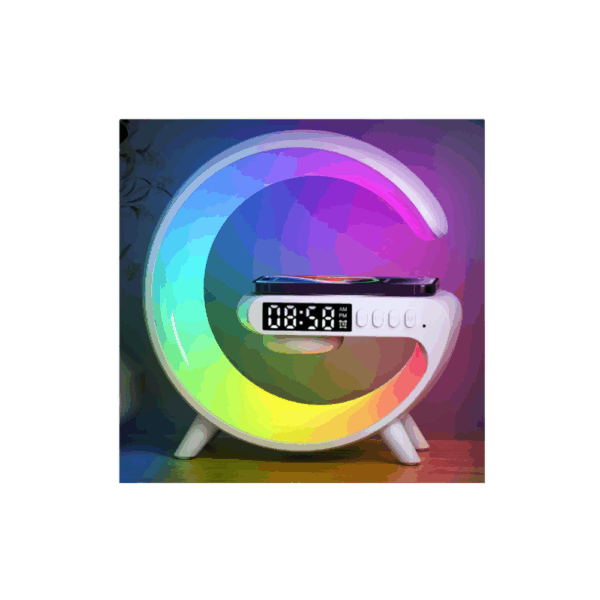 Wirless charger clock